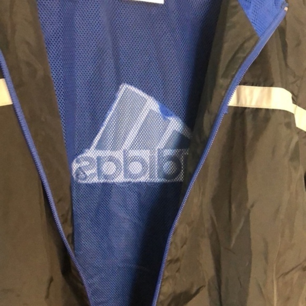 ADIDAS | Adidas Logo Windbreaker Active Jacket - Size Large - Picture 9 of 9